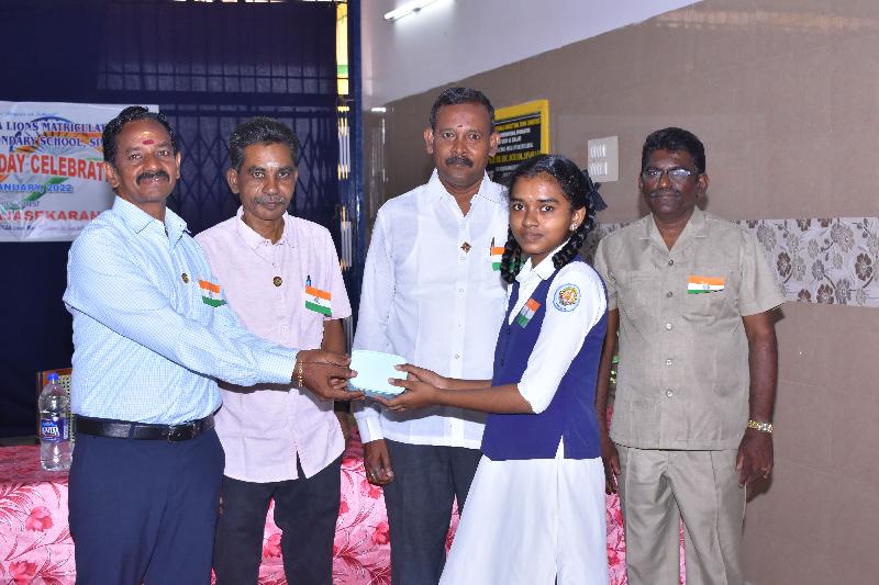 Lord Lions School Sivakasi Republic Day Celebrations