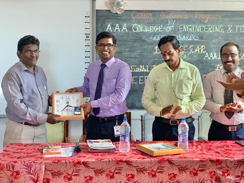Lord Lions School Sivakasi Career Guidance Program