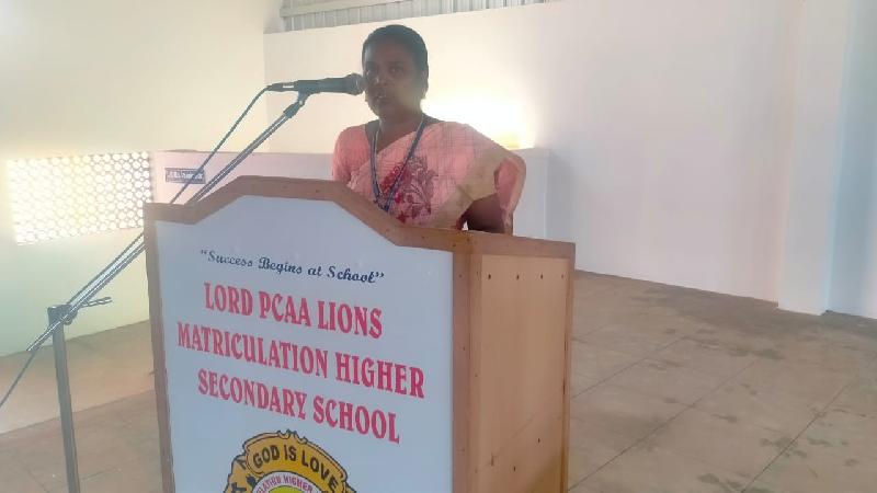 Lord Lions School Sivakasi Parent Teachers Meeting
