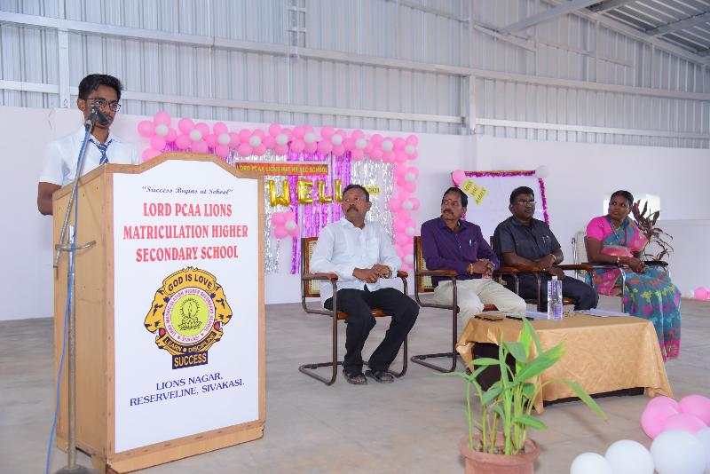 Lord Lions School Sivakasi Farewell Celebration