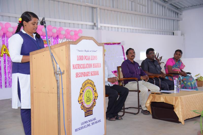 Lord Lions School Sivakasi Farewell Celebration