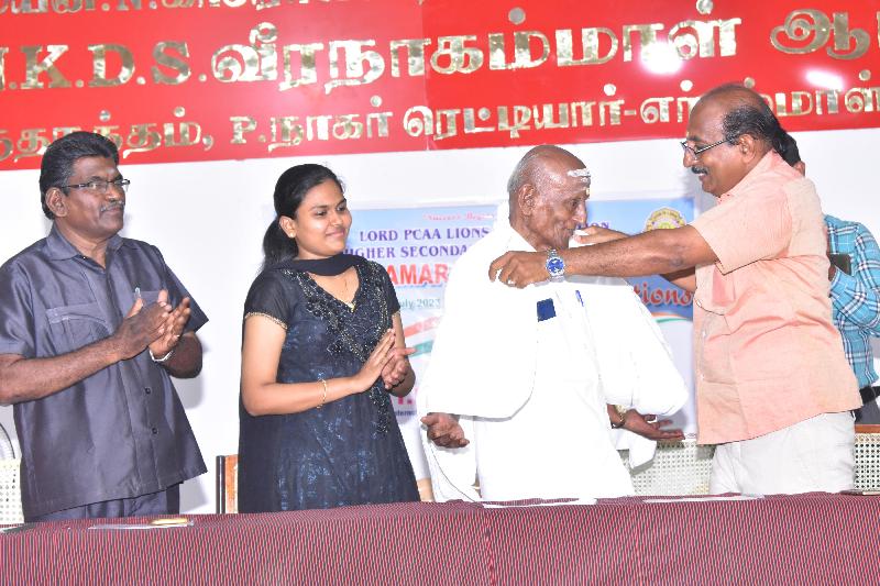 Lord Lions School Sivakasi Kamarajar Birthday Celebrations
