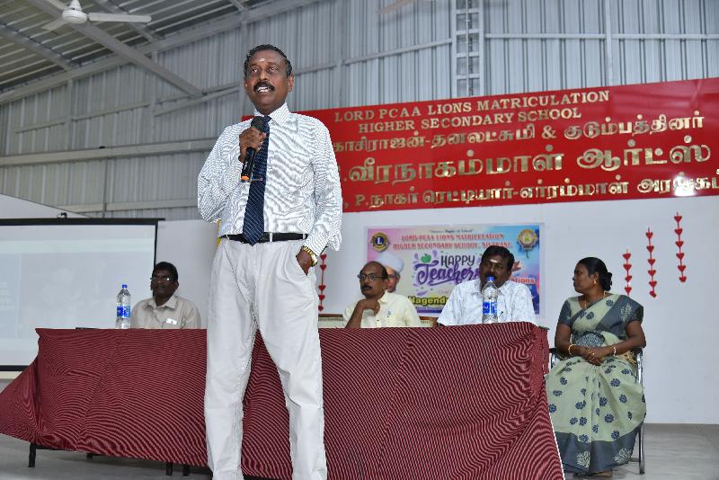 Lord Lions School Sivakasi Teachers Day