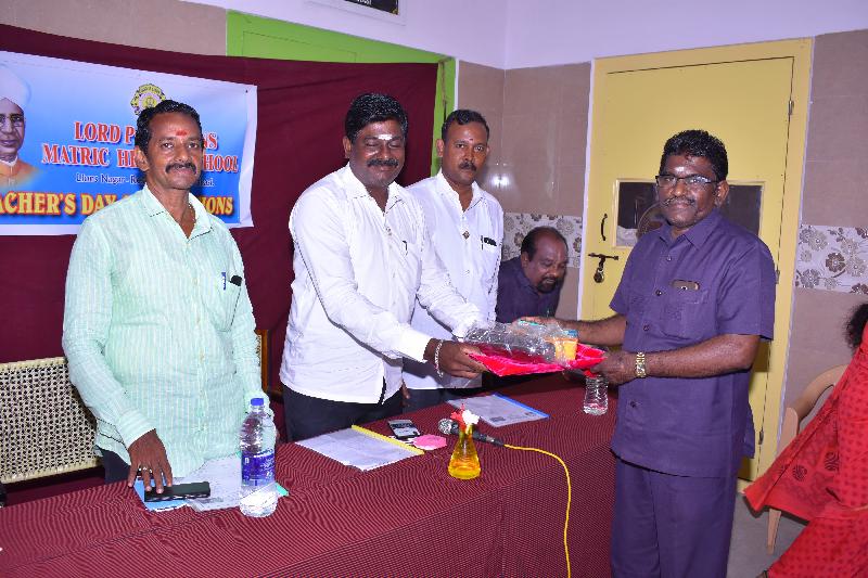 Lord Lions School Sivakasi Teacher039s Day Celebration