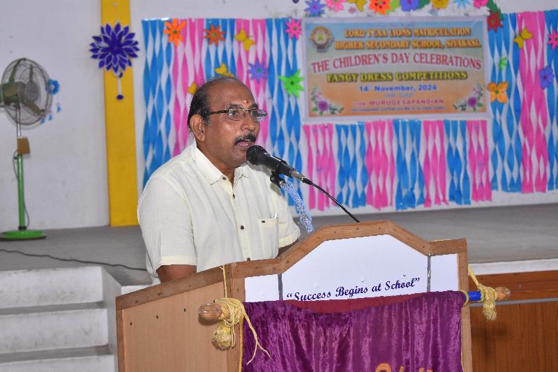 Lord Lions School Sivakasi Children039s Day Celebration