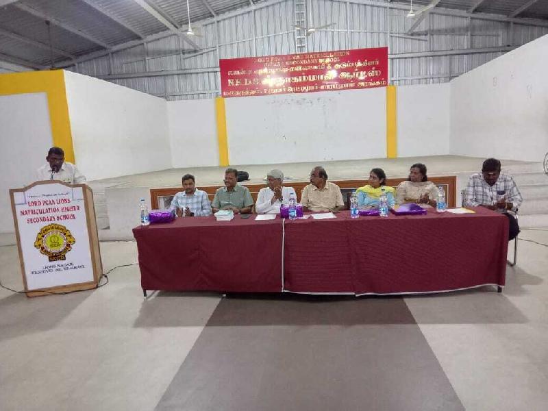 Lord Lions School Sivakasi Stress Management Programme