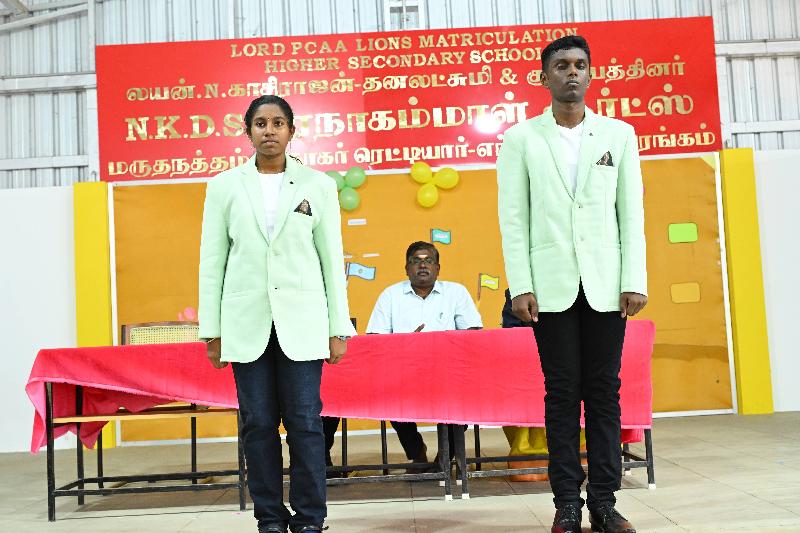Lord Lions School Sivakasi INVESTITURE CEREMONY