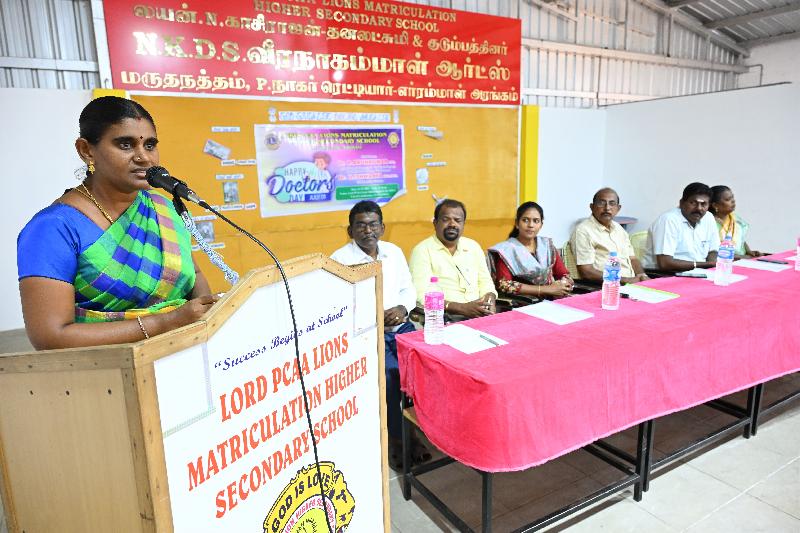 Lord Lions School Sivakasi NATIONAL DOCTOR039S DAY