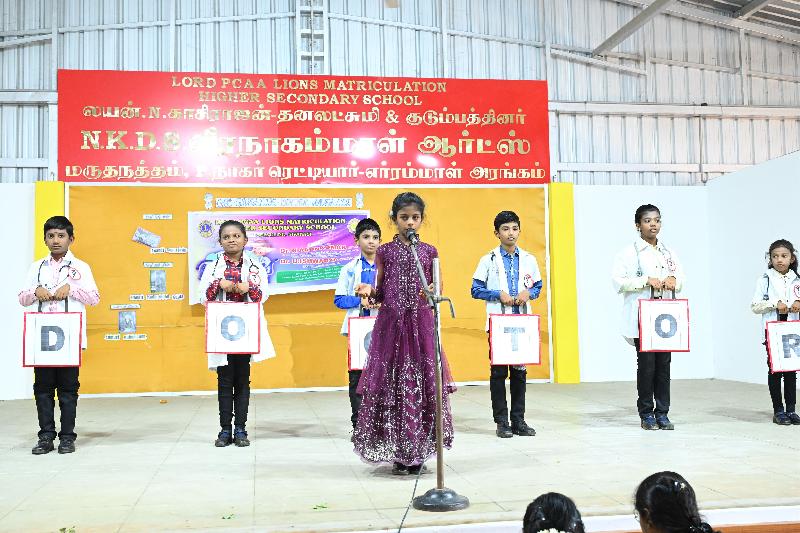 Lord Lions School Sivakasi NATIONAL DOCTOR039S DAY