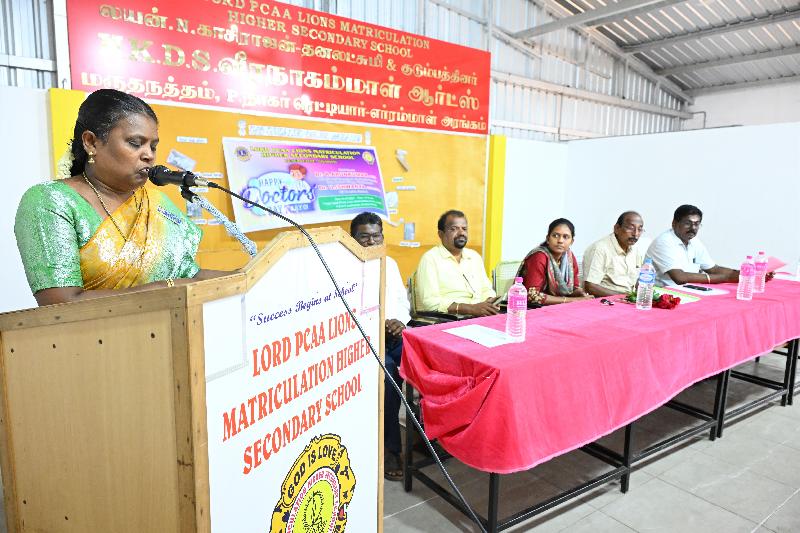 Lord Lions School Sivakasi NATIONAL DOCTOR039S DAY