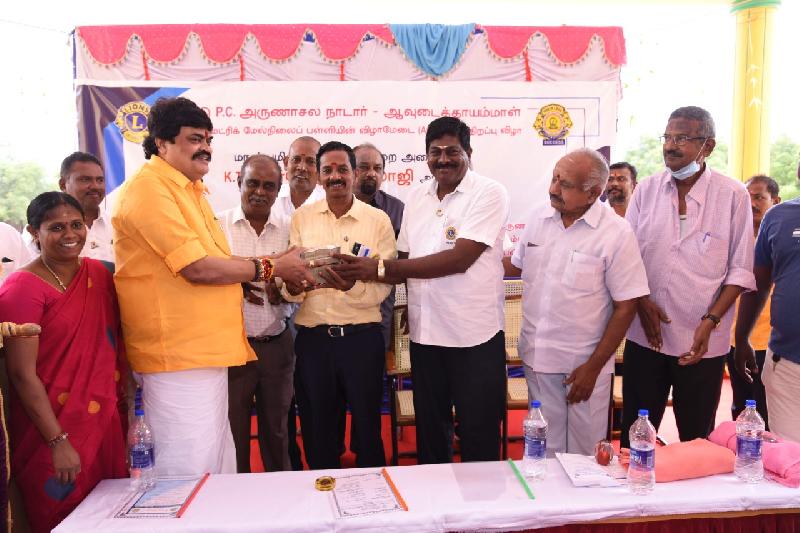Lord Lions School Sivakasi School Stage amp Rain Water Harvesting Opening Ceremony