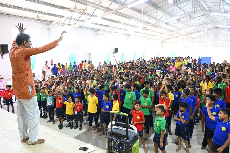 Lord Lions School Sivakasi THE WORLD YOGA DAY