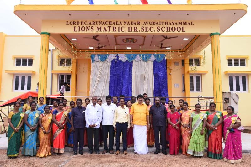 Lord Lions School Sivakasi School Stage amp Rain Water Harvesting Opening Ceremony