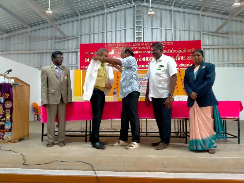 Lord Lions School Sivakasi THE INDEPENDENCE DAY