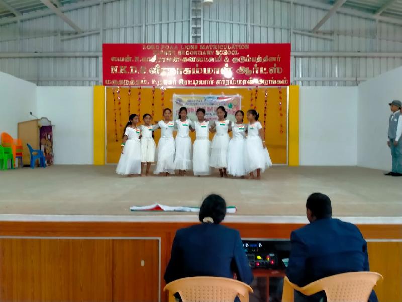 Lord Lions School Sivakasi THE INDEPENDENCE DAY