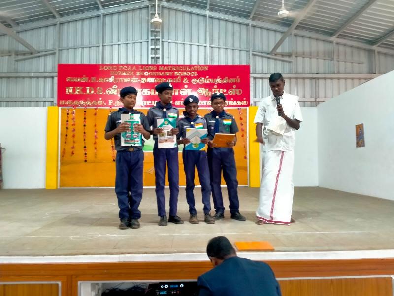 Lord Lions School Sivakasi THE INDEPENDENCE DAY