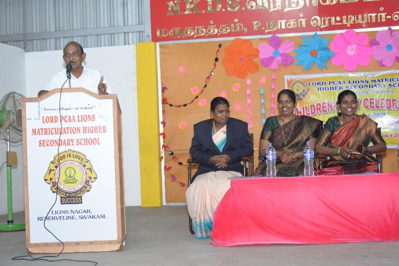 Lord Lions School Sivakasi THE CHILDRENrsquoS DAY ndash SCIENCE EXHIBITION