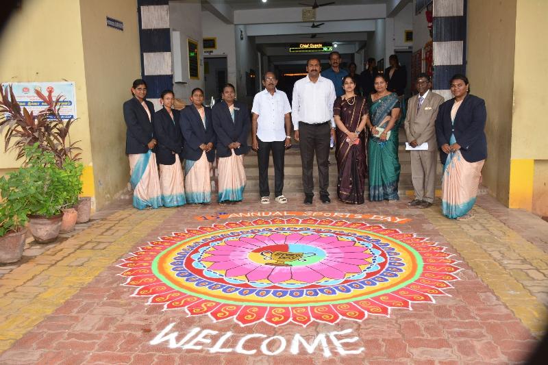 Lord Lions School Sivakasi THE SPORTS DAY