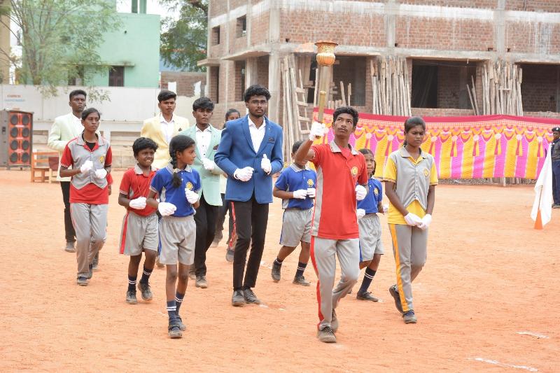 Lord Lions School Sivakasi THE SPORTS DAY