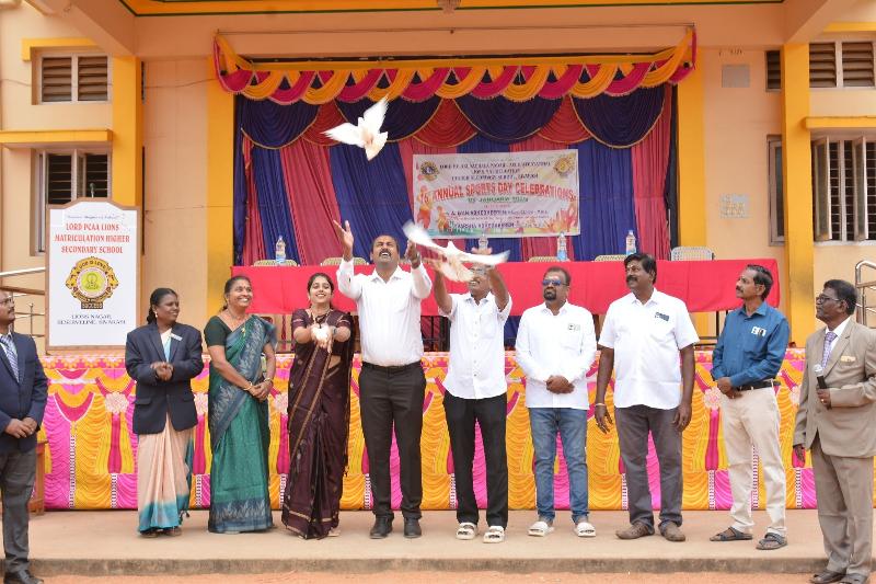 Lord Lions School Sivakasi THE SPORTS DAY