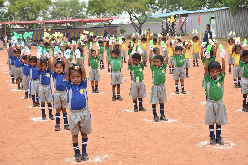 Lord Lions School Sivakasi THE SPORTS DAY