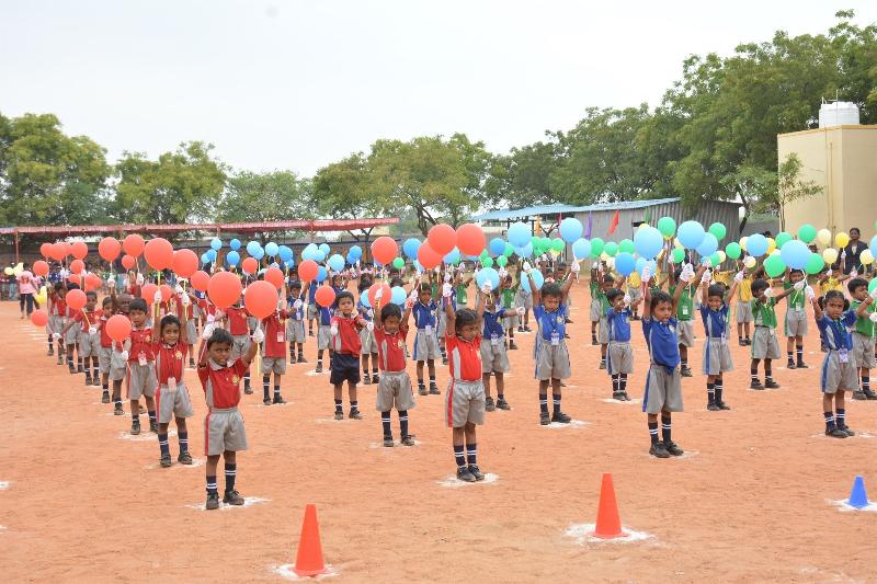 Lord Lions School Sivakasi THE SPORTS DAY