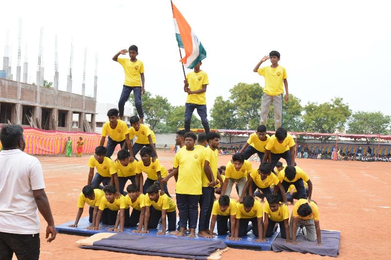 Lord Lions School Sivakasi THE SPORTS DAY