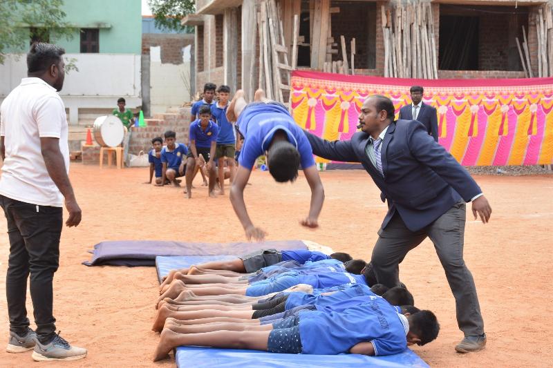 Lord Lions School Sivakasi THE SPORTS DAY