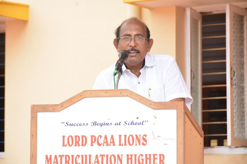 Lord Lions School Sivakasi THE SPORTS DAY
