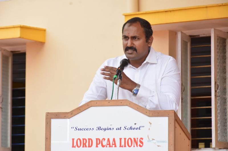 Lord Lions School Sivakasi THE SPORTS DAY