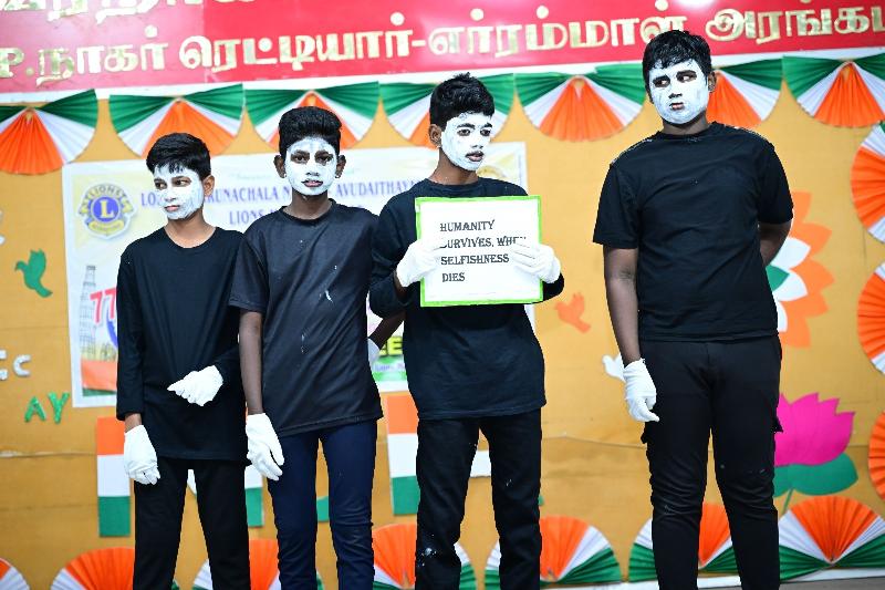 Lord Lions School Sivakasi THE REPUBLIC DAY