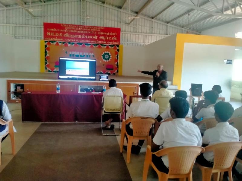 Lord Lions School Sivakasi PROGRAMME ON AI AND MACHINE LEARNING