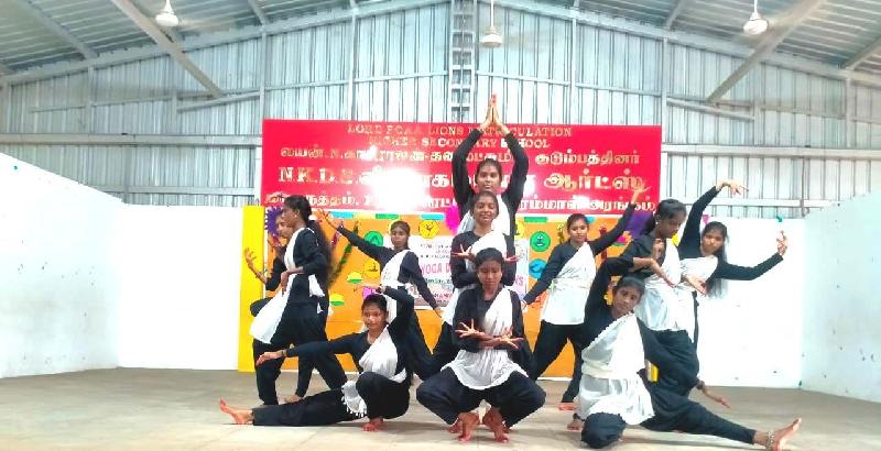 Lord Lions School Sivakasi WORLD YOGA DAY