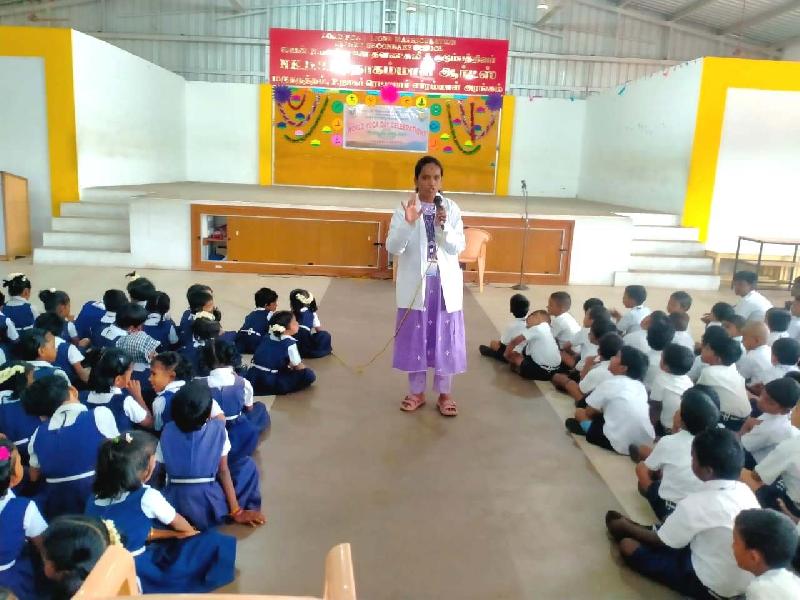 Lord Lions School Sivakasi WORLD YOGA DAY