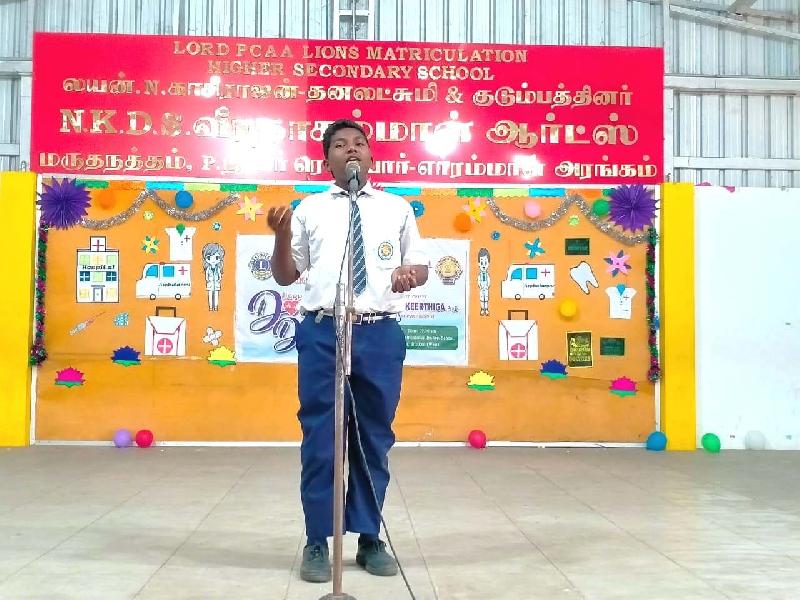 Lord Lions School Sivakasi NATIONAL DOCTORS DAY