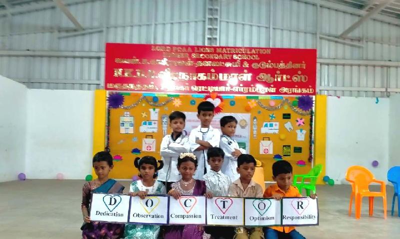 Lord Lions School Sivakasi NATIONAL DOCTORS DAY