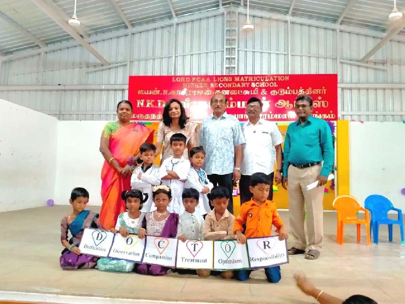 Lord Lions School Sivakasi NATIONAL DOCTORS DAY