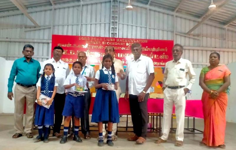 Lord Lions School Sivakasi KAMARAJAR039S BIRTHDAY CELEBRATION