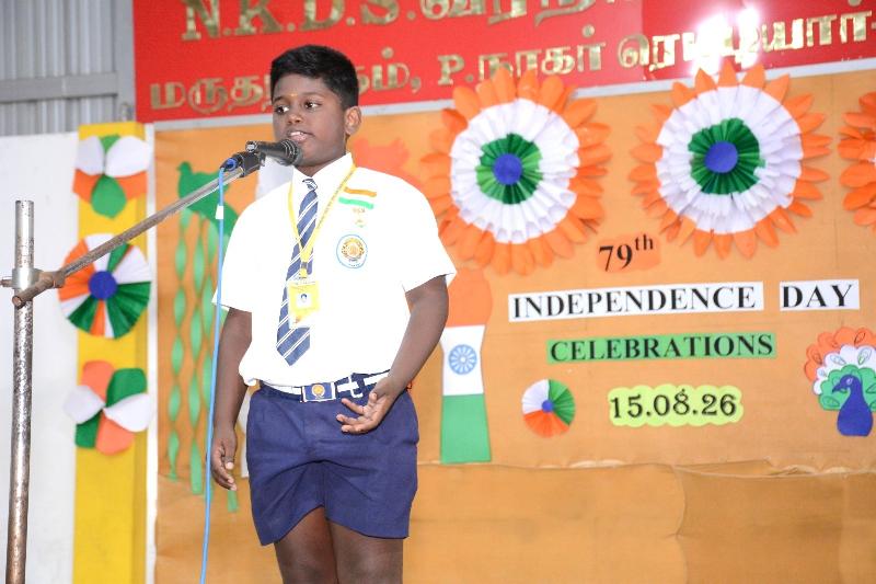 Lord Lions School Sivakasi INDEPENDENCE DAY CELEBRATION