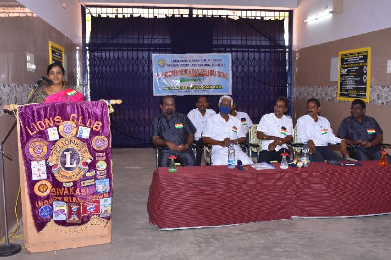 Lord Lions School Sivakasi Independence Day Celebration